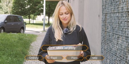 Pražské služby testují, jak české celebrity umí třídit odpad