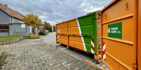 Velkoobjemové kontejnery na bioodpad jsou po zimní pauze zpět